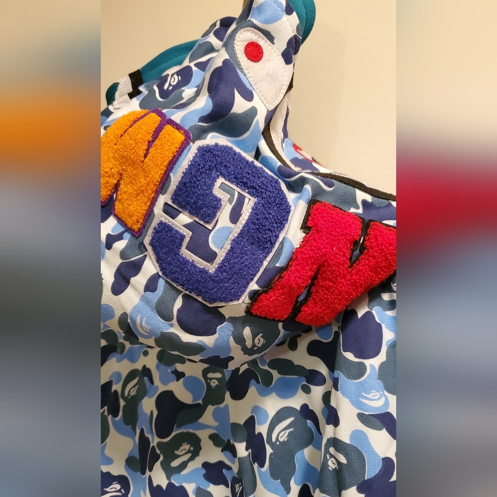 BAPE hoodie blue - Picture 3 of 9
